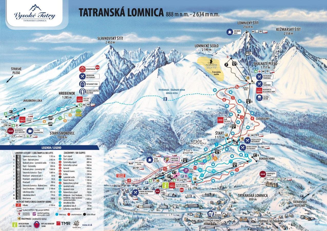 Apartman Tatry タトランスカ・ ロムニツァ エクステリア 写真